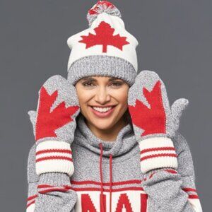 Canadiana Eco Cotton Mittens, Parkhurst, CANADA